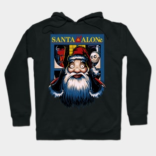 Santa Alone Hoodie